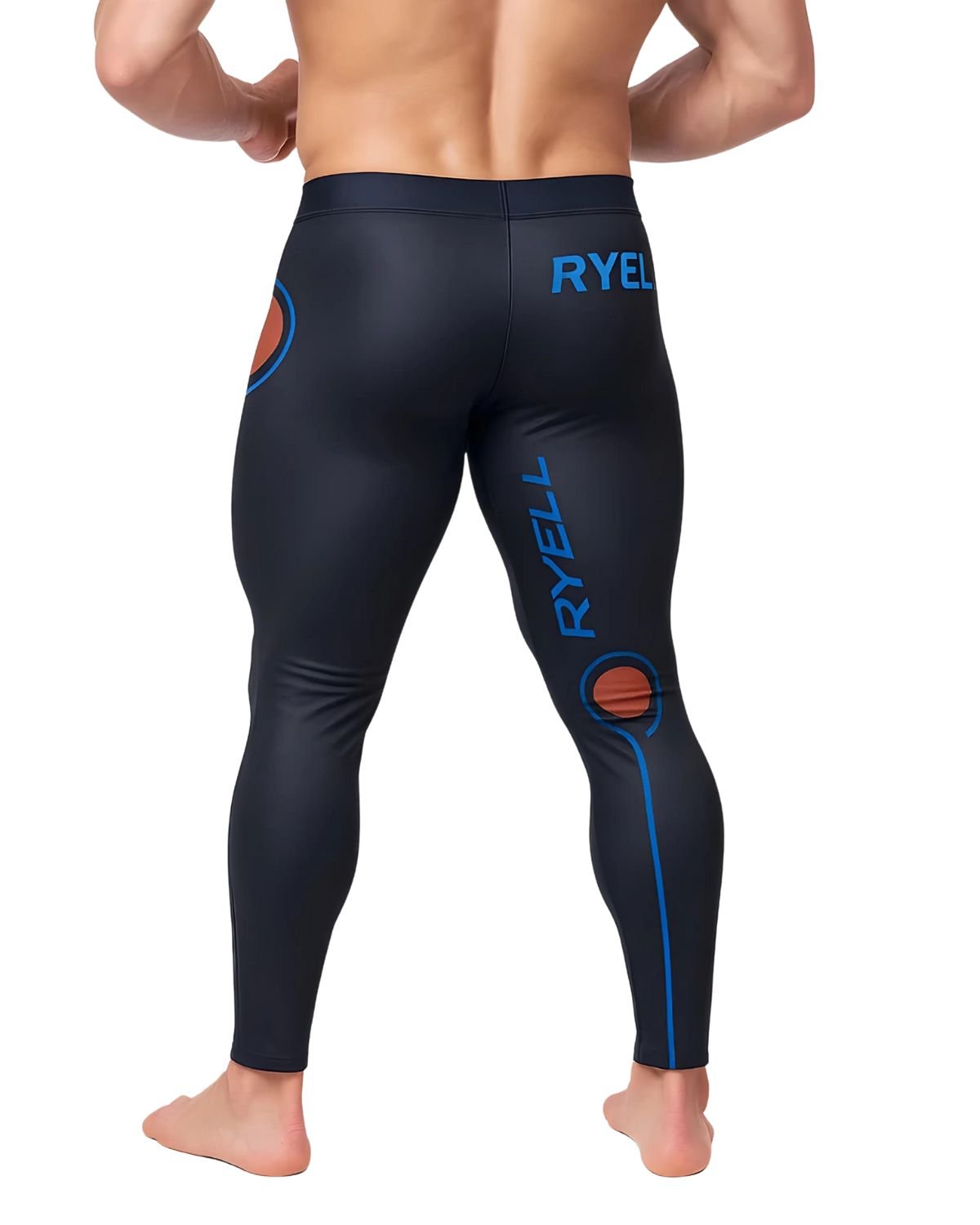 LEGGINGS Hitech Full Blue 18 - immagine 2